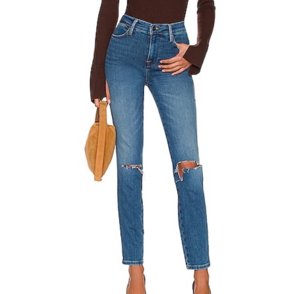 FRAME Le High Skinny Jeans